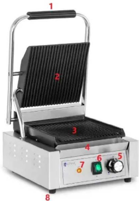 Royal Catering RCPKG-2200-R - Dane techniczne - 10