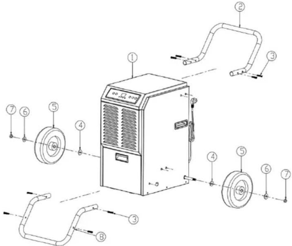 MSW DEH4050H - Colocação do dispositivo - 1