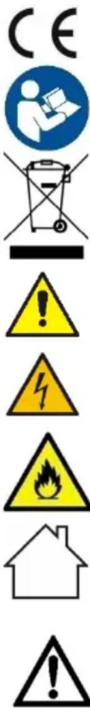 MSW DEH4050H - Vysvětlení symbolů - 1