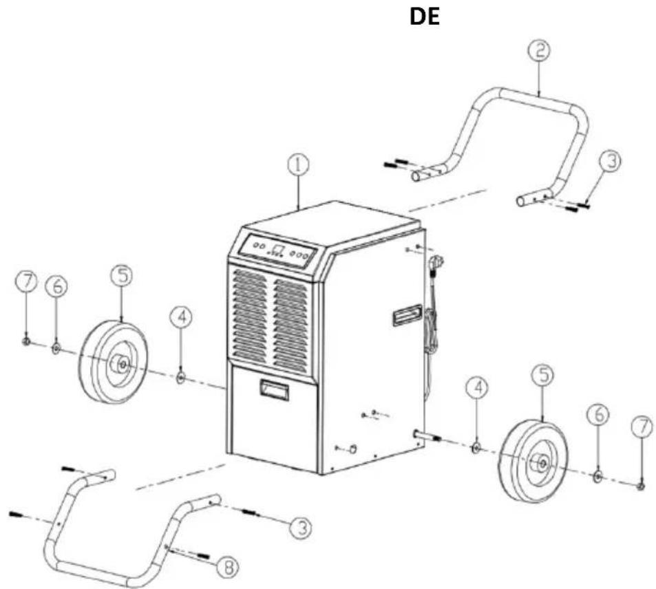 MSW DEH4050H - INSTALLATION DER GERÄTE - 1