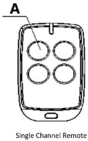 MSW GDOOR-005B - Delete remote control - 1