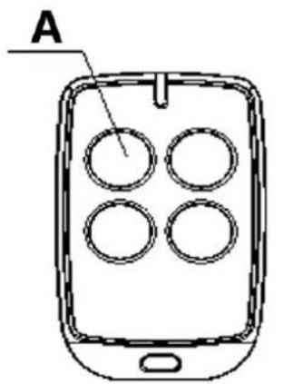 MSW GDOOR-005B - Slett fjernkontroll - 1