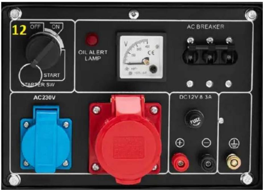 MSW AVR 7500F EURO5 - CONTROL PANEL - 2