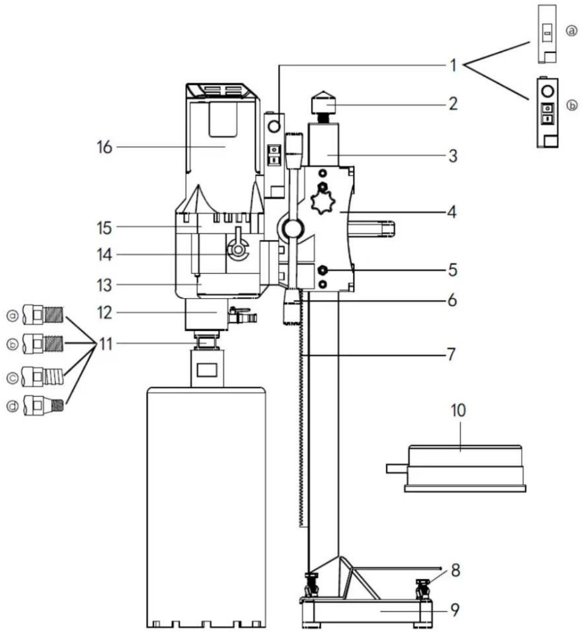 MSW DDM-A4250S - Beskrivelse af enheden - 1