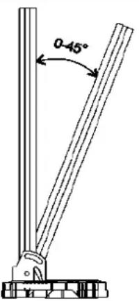 MSW DDM-A4250S - Kulman säätö - 2