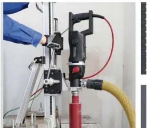 MSW CDM 2200D TITAN KIT - Fixarea si montarea motorului de foraj si a suportului - 1