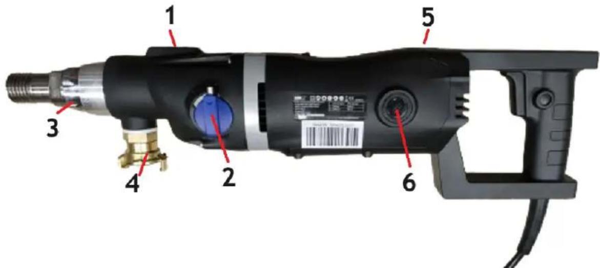 MSW CDM 2200D TITAN KIT - Beschreibung des Geräts - 1