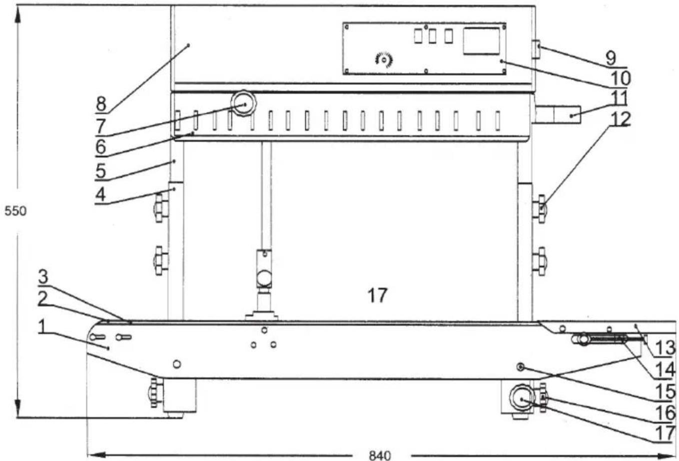 MSW CSMH-100 - Hauptstruktur und Funktionsprinzip - 1