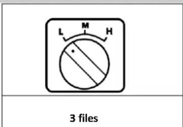 MSW DDM-O5300S - GEAR SPEED ADJUSTMENT - 1