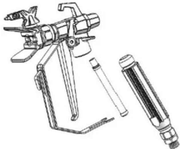 MSW HSPR-650 - Reinigung der Pistole - 1