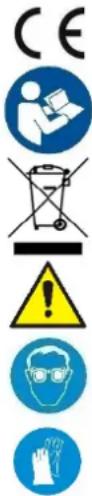 MSW GW-120EE - Symbolien selitykset - 1