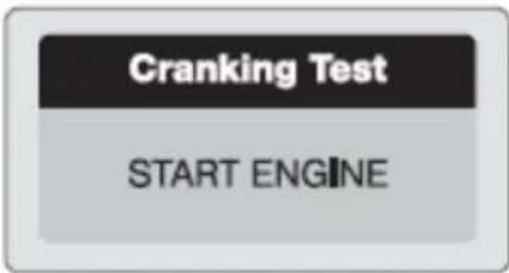 MSW OBD1 - Cranking system test (MSW-OBD2 only) - 1