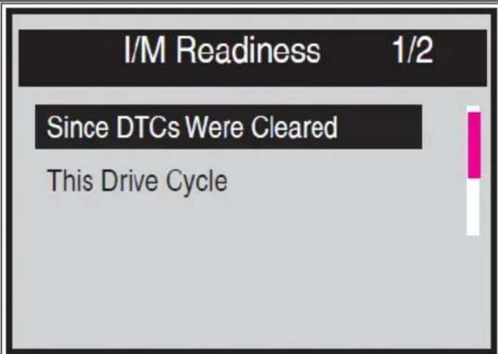 MSW OBD1 - I/M Readiness - 1