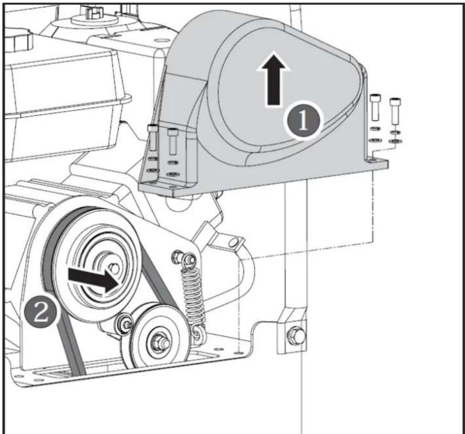 MSW FPLAT35 WMAX - Skifte kilerem - 1