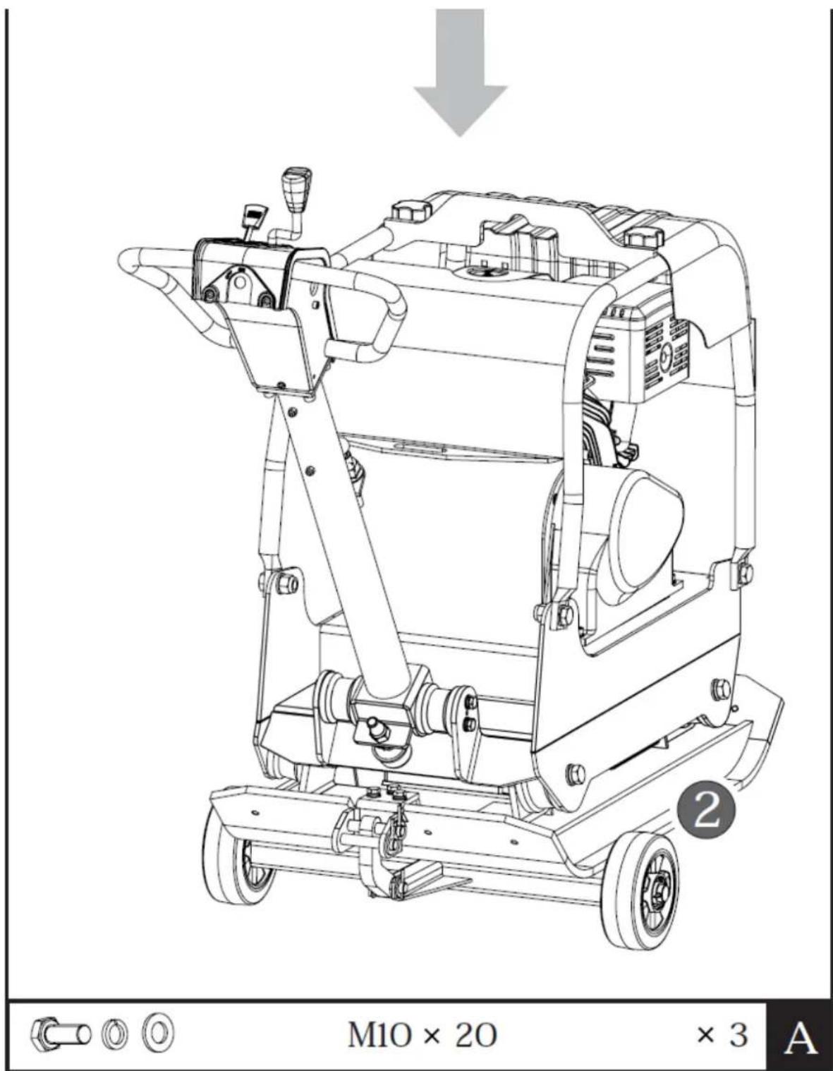 MSW FPLAT35 WMAX - Yläkahva - 2