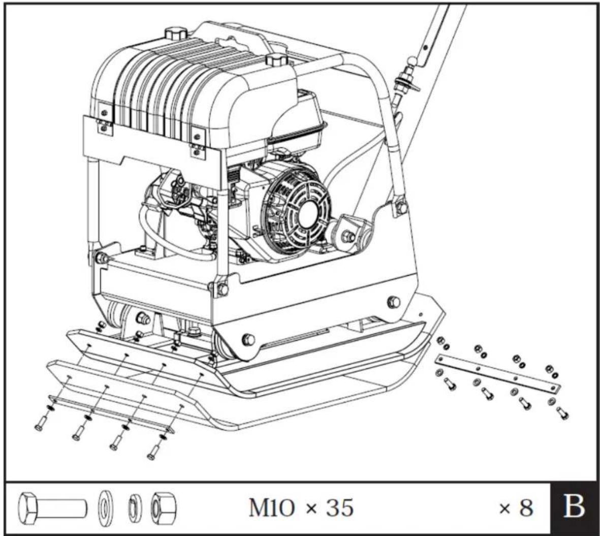 MSW FPLAT35 WMAX - Sada dlažebních podložek (volitelné) - 1