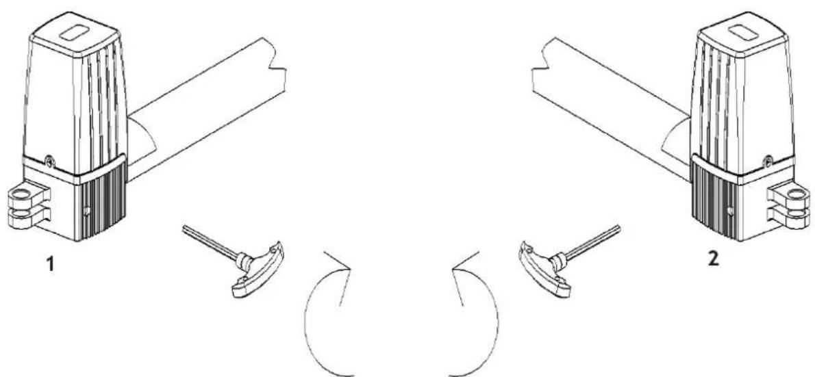 MSW GDOOR-004B - Asennusvaiheet - 1