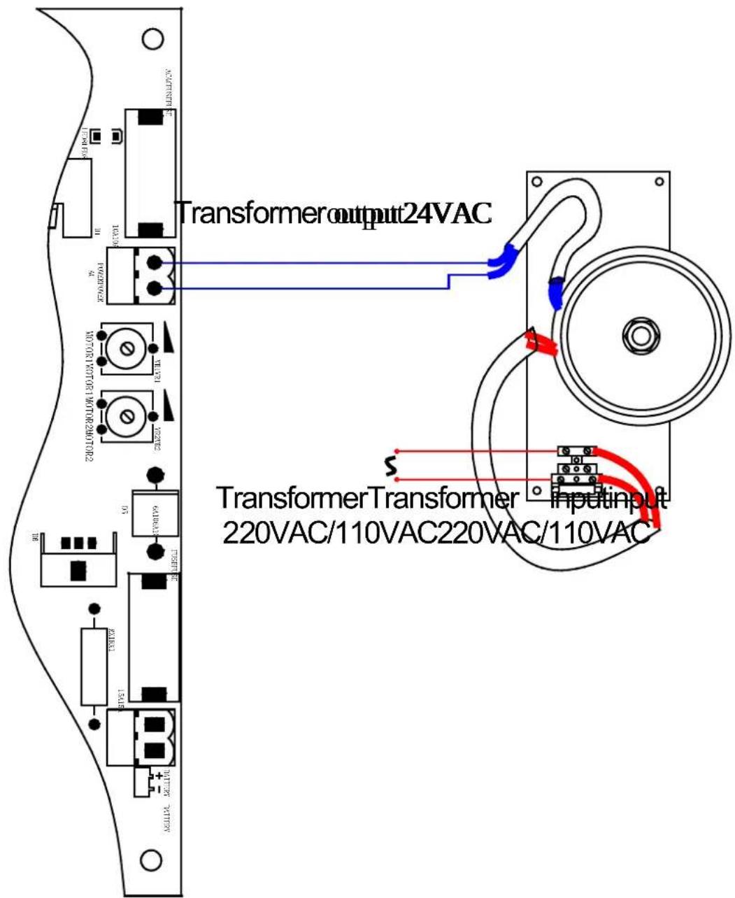 MSW GDOOR-004B - Návod na zapojení: - 2