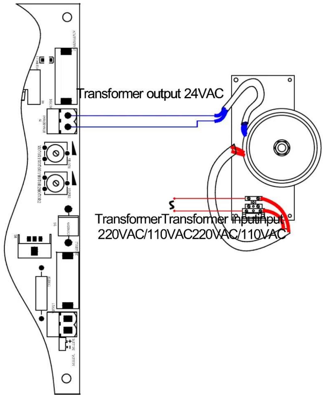 MSW GDOOR-004B - Bedradingsinstructie: - 3