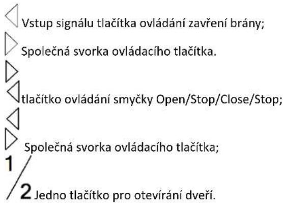 MSW GDOOR-004B - Návod na zapojení: - 1