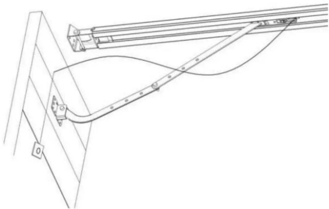 MSW GDOOR-001A - MANUELL UTKOPPLING FOR C-SKINNEÅPNER - 1