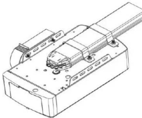 MSW GDOOR-001A - 3-delige stalen rail: - 5