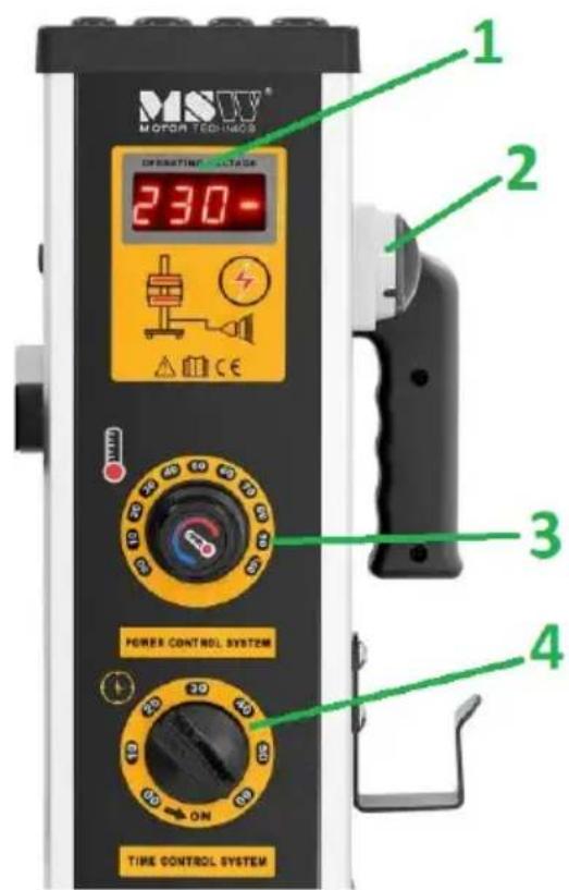 MSW IPD-2000-2H - Panneau de commande - 2