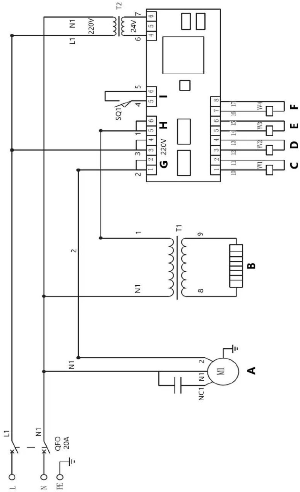 MSW IVPM-9850 - Schematiskt diagram - 1