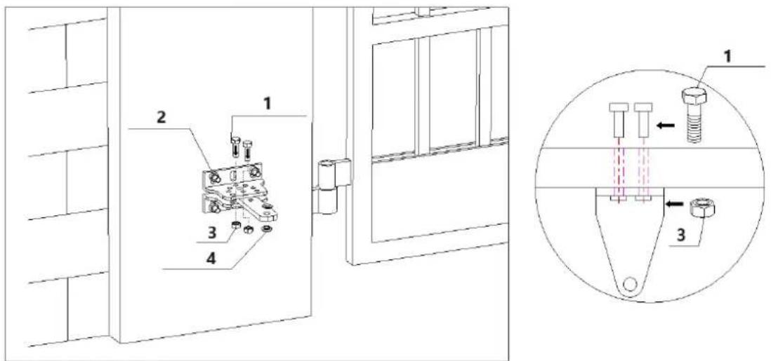 MSW GDOOR-003B - Installation av tillbehör - 1