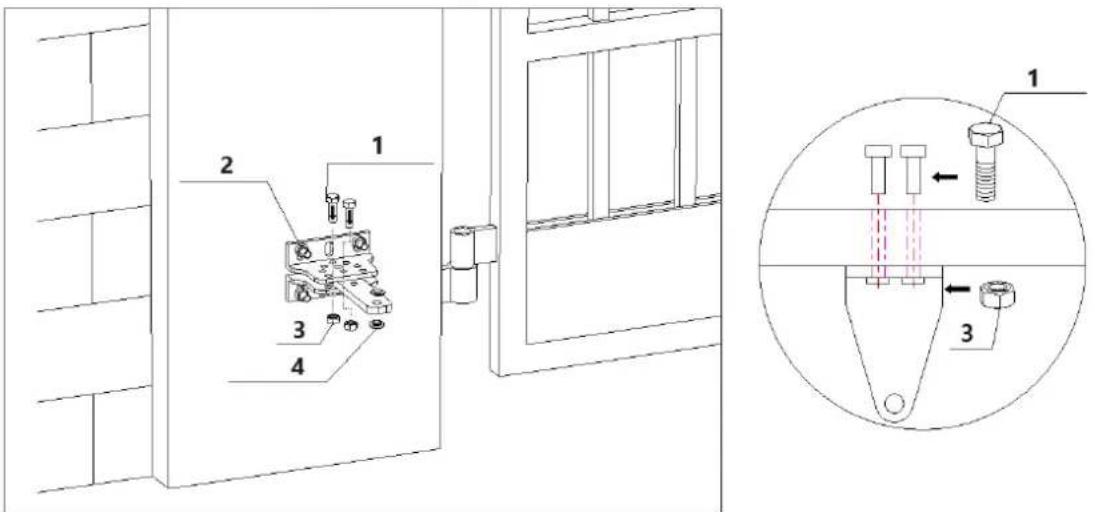 MSW GDOOR-003B - Instalación de accesorios - 1