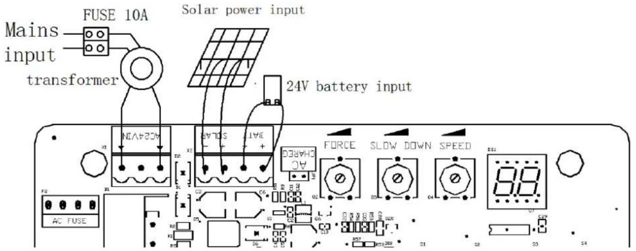 MSW GDOOR-003B - Pokyny na zapojenie - 1