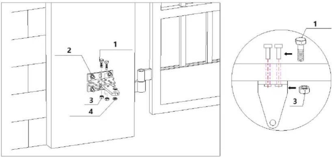 MSW GDOOR-003B - Instalação de acessórios - 1