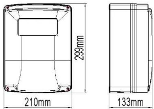 MSW GDOOR-003B - Size of Control Box - 2