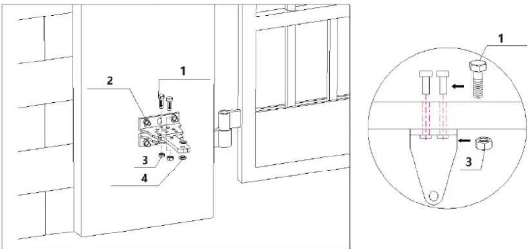MSW GDOOR-003B - Inštalácia príslušenstva - 1