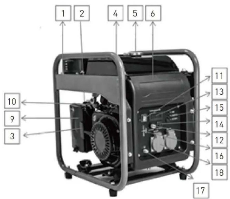 MSW PG-100 - Descrizione del dispositivo - 1