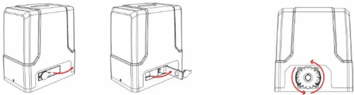 MSW GDOOR-002A - MANUAL RELEASE CHECK - 1