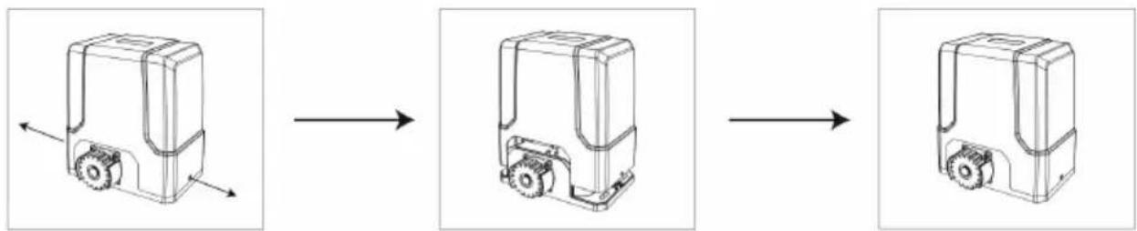 MSW GDOOR-002A - RIMOZIONE/INSTALLAZIONE COPERTURA MOTORE - 1
