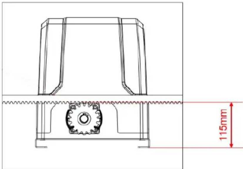 MSW GDOOR-002A - UITLIJNING VAN VERSNELLINGSREUK EN MOTOR - 1