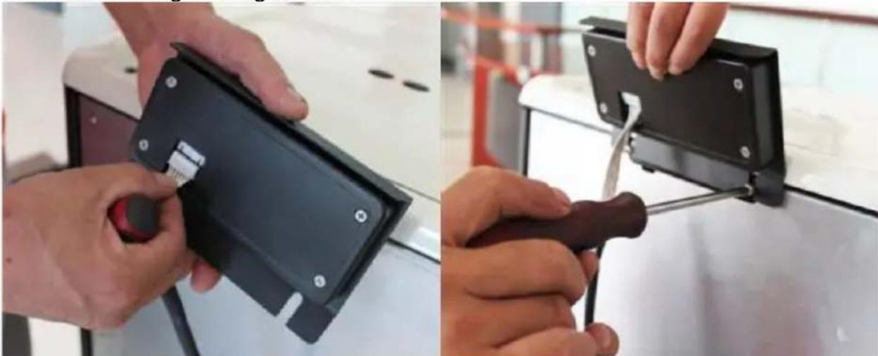 MSW PLT-13 - Instalación del panel de control: - 1