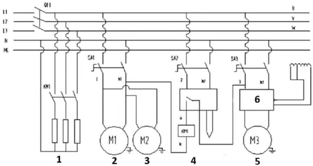 MSW PASO T10 - Electric Schematic diagram - 1