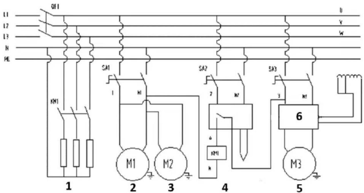 MSW PASO T10 - Elektrisk skematak diagram - 1