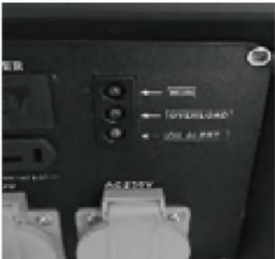 MSW PG-102 - LED indicador de sobrecarga - 1