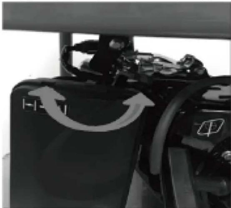 MSW PG-101 - 1) Ligue o motor - 3