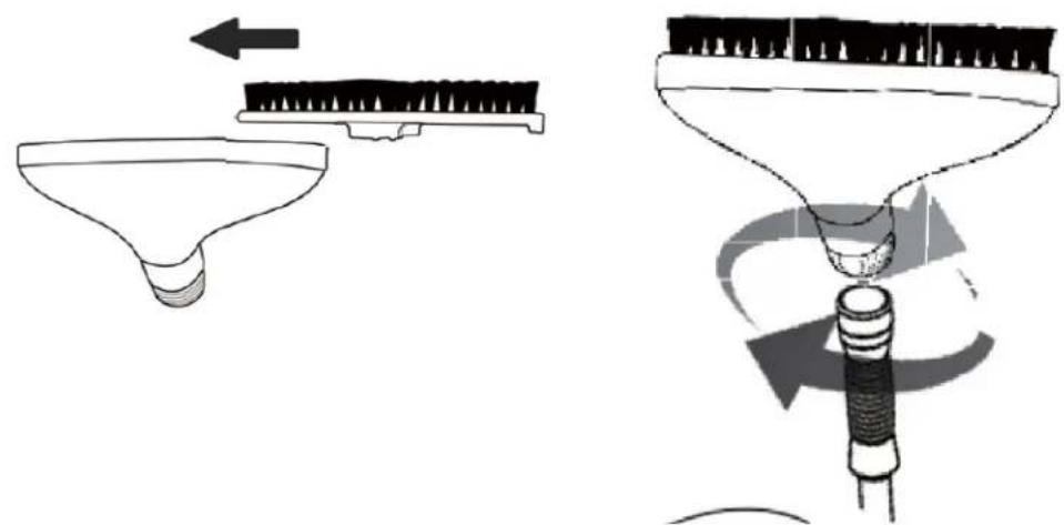 Ulsonix USX-ST2043 - Steam Brush and Steam Head Assembly - 1