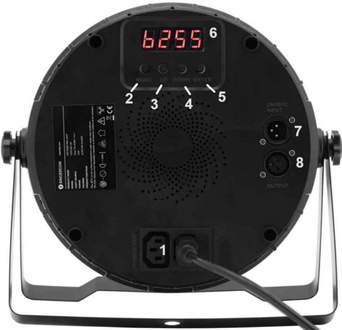 Singercon CON.LED-105 - APPARATENS PLACERING - 2