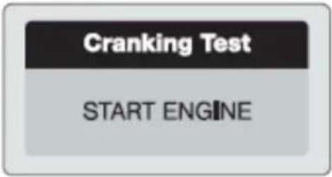MSW OBD2 - Käynnistysjärjestelmän testi (vain MSW-OBD2) - 1