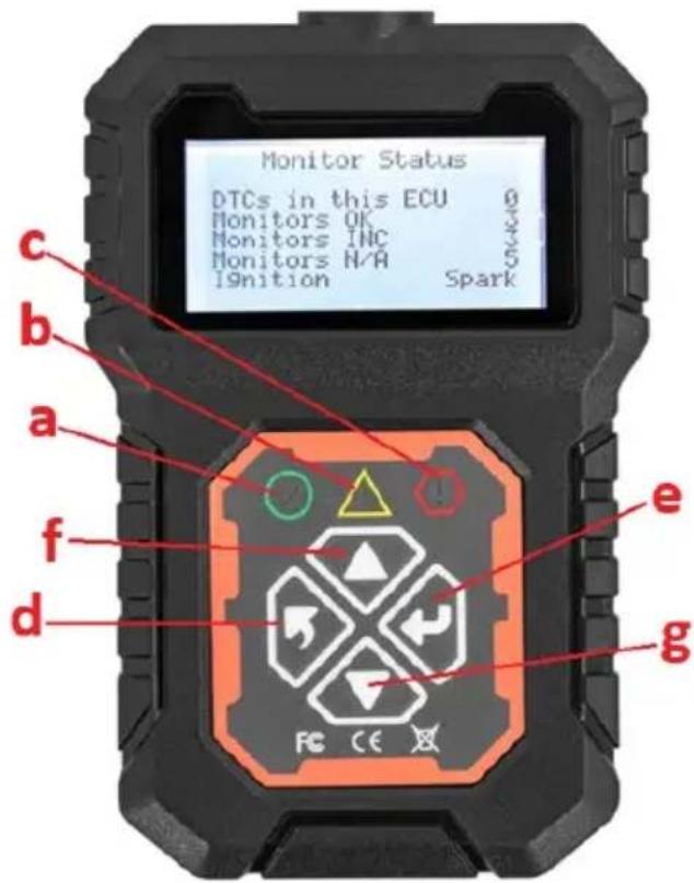 MSW OBD2 - Control panel - 1