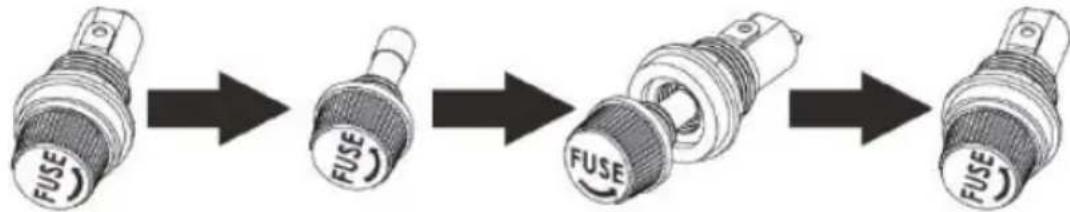Ulsonix AIRCLEAN 40G - REPLACING THE FUSE - 1