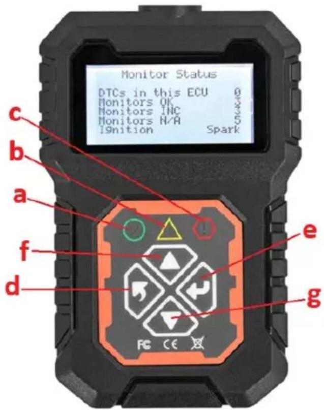 MSW OBD3 - Ovládací panel - 1