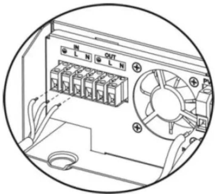 MSW S-POWER UPS 1600 PSW - AC INPUT/OUTPUT-FORBINDELSE - 1